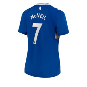Everton Dwight McNeil #7 kläder Kvinnor 2022-23 Hemmatröja Kortärmad